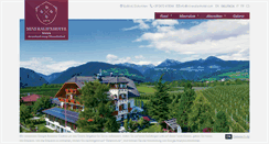 Desktop Screenshot of mineralienhotel.com