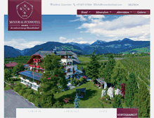 Tablet Screenshot of mineralienhotel.com